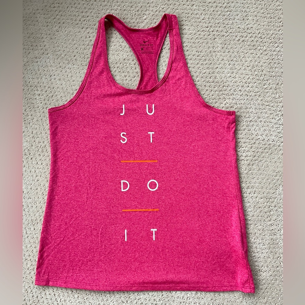 Nike Just Do It tank top size M